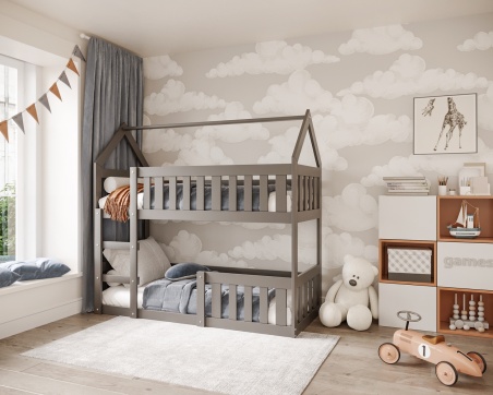 Kinderbett Etagenbett LILI 80x160/190cm