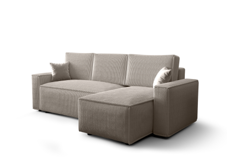 Ecksofa AMRO Cord Schlafsofa