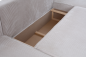 Wohnlandschaft AMRO1 Cord Schlafsofa mit Bettkasten