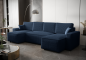 Wohnlandschaft AMRO1 Cord Schlafsofa mit Bettkasten