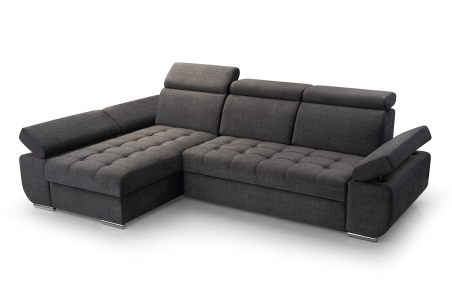 Ecksofa BIANCOS Schlaffunktion mit Bettkasten