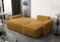 Ecksofa AMRO Cord BEIGE Schlafsofa