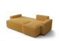 Ecksofa AMRO Cord BEIGE Schlafsofa