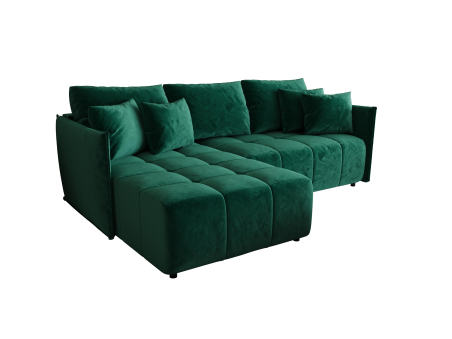 Ecksofa WIKI Cord mit Schlafsofa Bettkasten