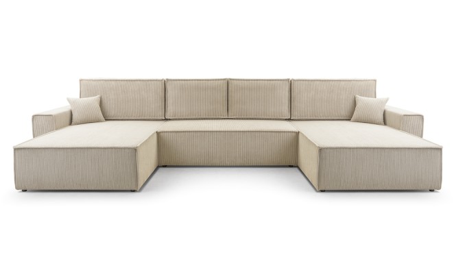 Wohnlandschaft ANGO-U Cord Schlafsofa Wohnlandschaft ANGO-U Cord Schlafsofa