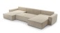 Wohnlandschaft ANGO-U Cord Schlafsofa Wohnlandschaft ANGO-U Cord Schlafsofa