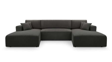 Wohnlandschaft PULA-U Cord Schlafsofa