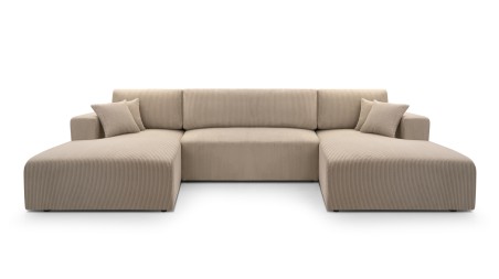 Wohnlandschaft PULA-U Cord Schlafsofa