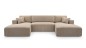 Wohnlandschaft PULA-U Cord Schlafsofa Wohnlandschaft PULA-U Cord Schlafsofa