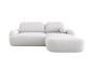Ecksofa MIVARO Boucle Schlafsofa