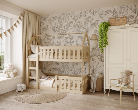 Kinderbett Etagenbett LILI 80x160/190cm