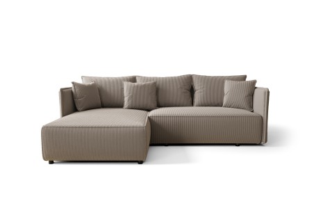 Ecksofa MONDE Cord Schlafsofa