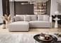 Ecksofa MONDE Cord Schlafsofa