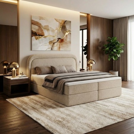 Boxspringbett BONITO mit Bettkasten & Topper