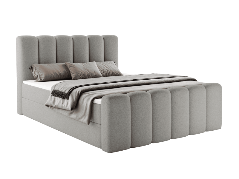 Boxspringbett NOLA mit Bettkasten & Topper Boxspringbett NOLA mit Bettkasten & Topper