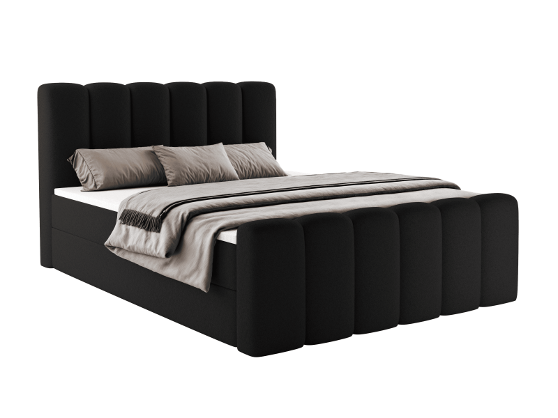 Boxspringbett NOLA mit Bettkasten & Topper Boxspringbett NOLA mit Bettkasten & Topper