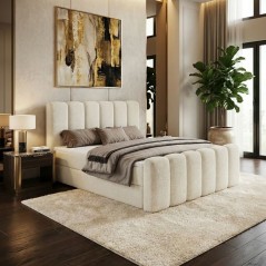 Boxspringbett NOLA mit Bettkasten & Topper