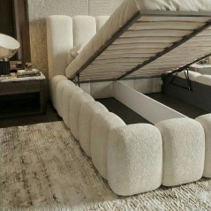 Polsterbett VELORA Boucle GERRA