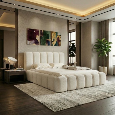 Polsterbett VELORA Boucle GERRA
