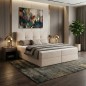 Boxspringbett MORENO mit Bettkasten & Topper