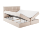 Boxspringbett MORENO mit Bettkasten & Topper