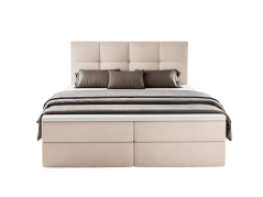 Boxspringbett MORENO mit Bettkasten & Topper