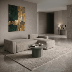 Ecksofa AMRO Cord Schlafsofa