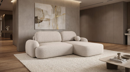 Ecksofa MIVARO Boucle