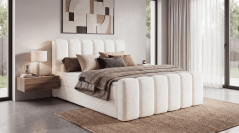 Boxspringbett NOLA mit Bettkasten & Topper